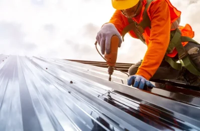 Travaux de zinguerie à la Nouaye